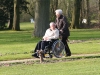 Anziani- sedia a rotelle